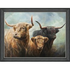 Artko Highland Trio Framed Print