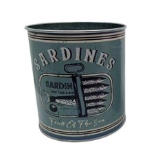 Candlelight Sardines Metal Planter Candlelight Sardines Metal Planter