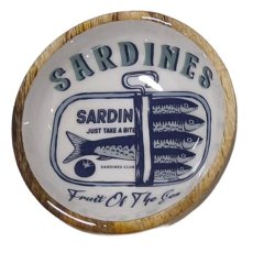 Candlelight Sardines Small Tin Design Bowl Candlelight Sardines Small Tin Design Bowl