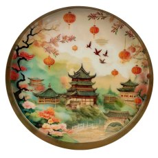 Candlelight The Silk Road Chengdu Metal Tray