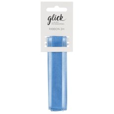 Glick Satin Edge Ribbon Baby Blue Glick Satin Edge Ribbon Baby Blue