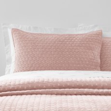 Bianca Attica Velvet Pink Pillowsham Pair Bianca Attica Velvet Pink Pillowsham Pair