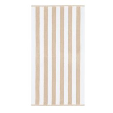 Bianca Reversible Stripe Natural Towels Bianca Reversible Stripe Natural Towels