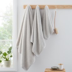 Bianca Zero Twist Silver Towels