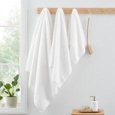 Bianca Zero Twist White Towels Bianca Zero Twist White Towels