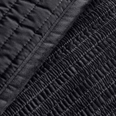 Catherine Lansfield Velvet Pinsonic Black Bedspread Catherine Lansfield Velvet Pinsonic Black Bedspread