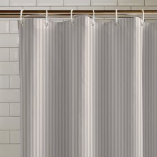 Catherine Lansfield Timeless Stripe Natural Shower Curtain
