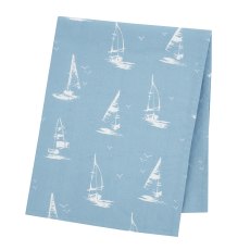 Catherine Lansfield Salcombe Boats Blue Table Cloths Catherine Lansfield Salcombe Boats Blue Table Cloths