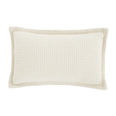 Pineapple Elephant Jaipur Waffle Natural Filled Cushion Pineapple Elephant Jaipur Waffle Natural Filled Cushion