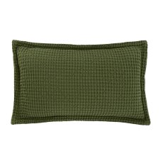 Pineapple Elephant Jaipur Waffle Olive Filled Cushion Pineapple Elephant Jaipur Waffle Olive Filled Cushion