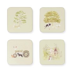 Sophie Allport Farm Friends Set of 4 Coasters