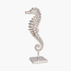 Pacific Silver Metal Sea Horse