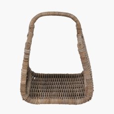 Pacific Grey Kubu Trug Basket