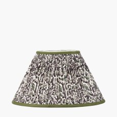 Pacific Ornella Green Floral Mushroom Pleat Empire Shade