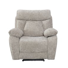 Henley Power Recliner Chair in Biscuit