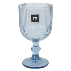 The Spanish Company Sonella Set of 6 Blue Wine Glasses