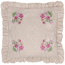Wylder Martha Ruffle Cushion Pink