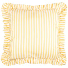 Wylder Millie Ruffle Outdoor Cushion Yellow
