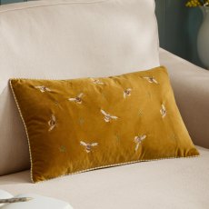 Wylder Ramble Bees Cushion Honey