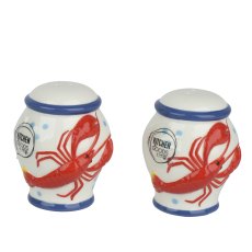 Kaemingk Lobster Salt and Pepper Pots