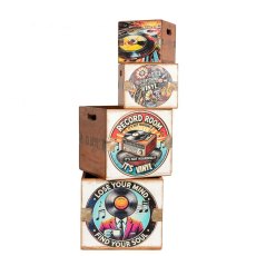 Quirky Barn Vinyl Record Nesting Boxes