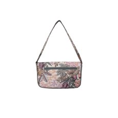 Earth Squared Pink Spring Jacquard Shoulder Bag