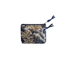 Earth Squared Navy Spring Jacquard Emily Purse
