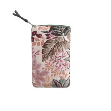 Earth Squared Pink Spring Jacquard Glasses Case