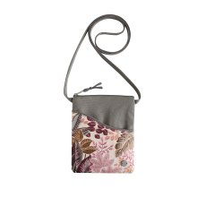 Earth Squared Pink Spring Jacquard Sling Bag