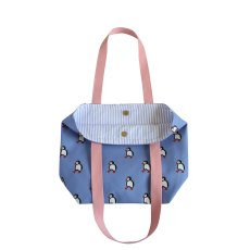 Earth Squared Puffin Canvas Tote Bag