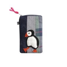 Earth Squared Puffin Applique Glasses Case