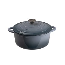 Simply Home Cast Iron Casseroles Sea Salt Blue Simply Home Cast Iron Casseroles Sea Salt Blue