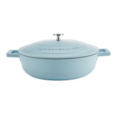 Masterclass Shallow Sky Blue 4L Casserole Dish