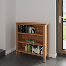 Coastal Small Wide Bookcase Coastal Small Wide Bookcase