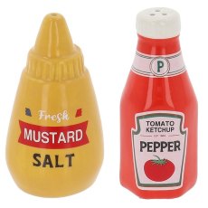 Shudehill Foodie Fun Salt and Pepper Ketchup/Mustard