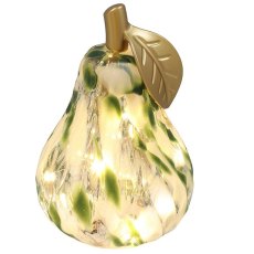 Shudehill Diamond Cut LED Pear Mottle Green Shudehill Diamond Cut LED Pear Mottle Green