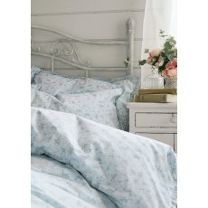 Shabby Chic Georgie Blue Duvet Cover Set Shabby Chic Georgie Blue Duvet Cover Set