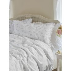 Shabby Chic Rosabelle Blue Duvet Cover Set Shabby Chic Rosabelle Blue Duvet Cover Set