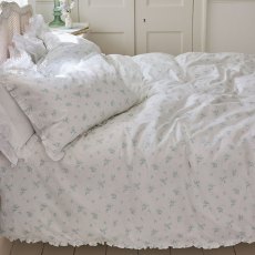 Shabby Chic Rosabelle Blue Duvet Cover Set
