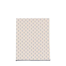 Gallery Direct Fleur Floral Stamp Table Runner Blue