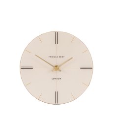 Thomas Kent Greenwich Mantel Clock Oak Stripe Egg Nog Thomas Kent Greenwich Mantel Clock Oak Stripe Egg Nog