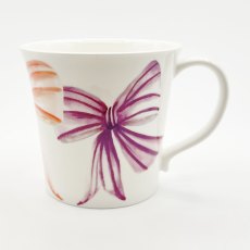 Just Mugs Mersey Mug Bows Purple