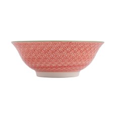 Mikasa Grey Floral Ramen Bowl
