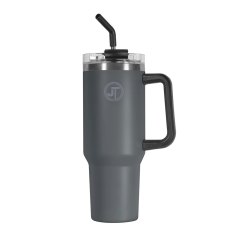 JT Grey 40oz Thermal Travel Mug