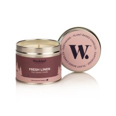 Waxkind Fresh Linen Candle Tin