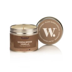 Waxkind Sandalwood Vanilla Candle Tin