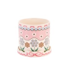 Cath Kidston Spitalfields Silk Plantpot with Tray Cath Kidston Spitalfields Silk Plantpot with Tray