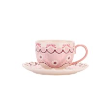 Cath Kidston Spitalfields Silk Teacup & Saucer