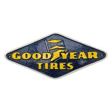Quirky Barn Good Year Tires Wall Plaque