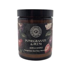 Freckleface The Scent Library Apothecary Jar Pomegranate & Plum